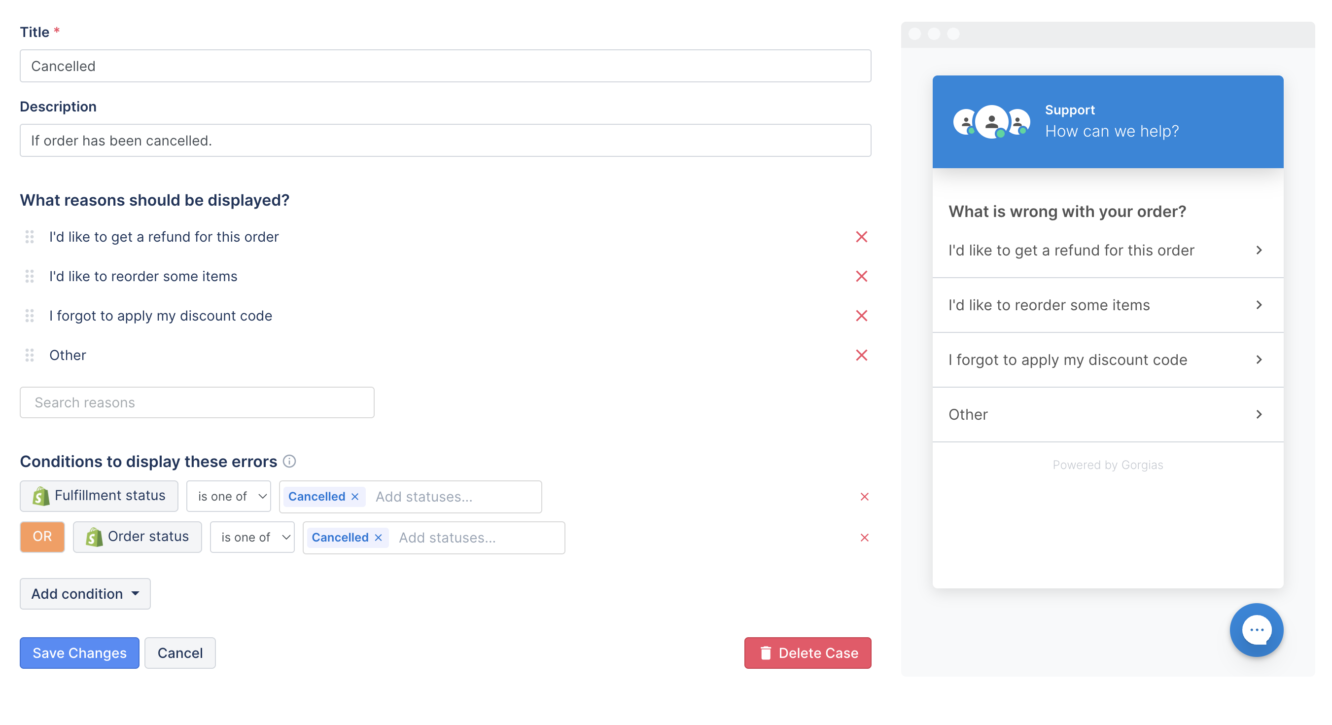 Setting up Automation Add-on Features
