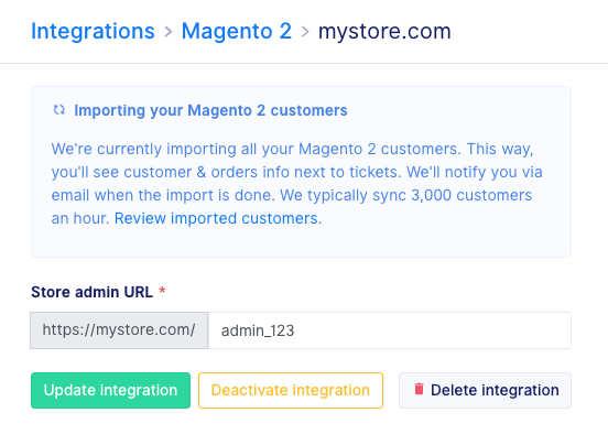 Multi  Account Connector For Magento 2