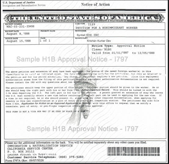 What Is I 797 Form